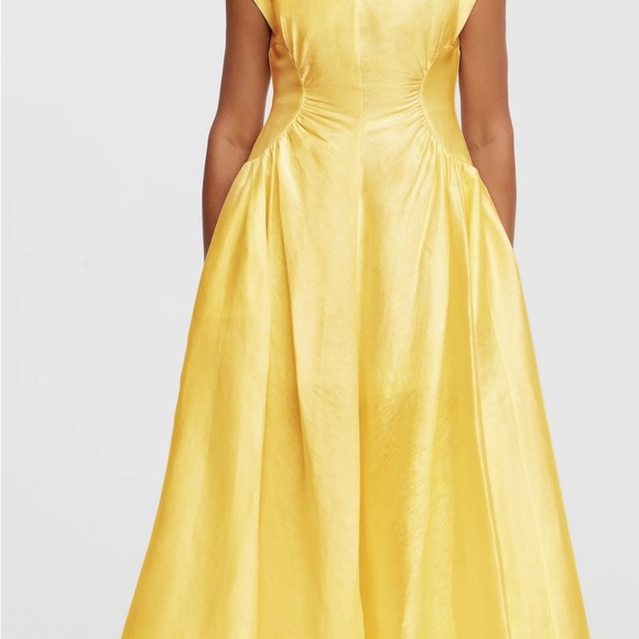 Acler Yellow Maxi dress - Picture 2 of 2